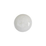 Italian White Anchor Embossed Shank Back Button - 24L/15mm