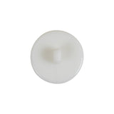Italian White Anchor Embossed Shank Back Button - 32L/20mm