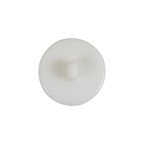 Italian White Anchor Embossed Shank Back Button - 32L/20mm
