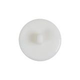 Italian White Anchor Embossed Shank Back Button - 36L/23mm