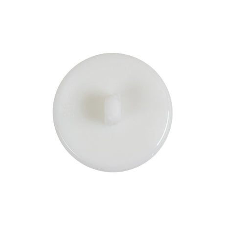 Italian White Anchor Embossed Shank Back Button - 36L/23mm