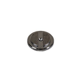 Gunmetal Gray Metallic Screw Head Shank Back Plastic Button - 20L/12.5mm
