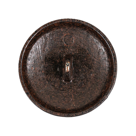 Italian Rusted Iron Shank Back Metal Button - 44L/28mm