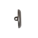 Italian Blue Silver Shank Back Metal Button - 36L/23mm