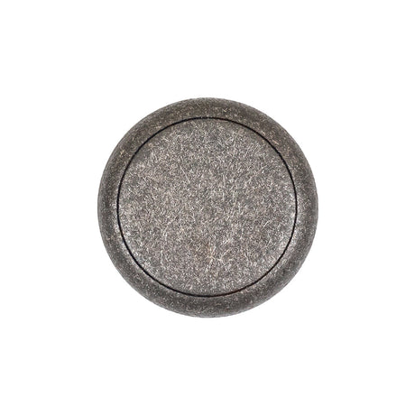 Italian Blue Silver Shank Back Metal Button - 36L/23mm