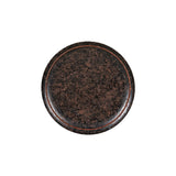 Italian Rusted Iron Shank Back Metal Button - 36L/23mm