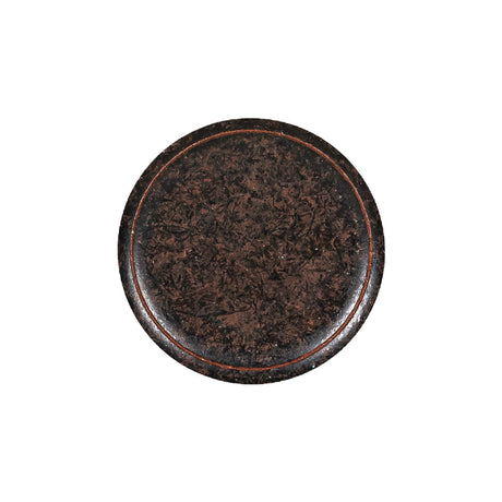 Italian Rusted Iron Shank Back Metal Button - 36L/23mm