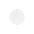 White Bevel Cut Shank Back Plastic Button - 30L/19mm