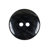 Gray, Pink and Green Iridescent 2-Hole Plastic Dish Button - 40L/25.5mm