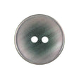 Gray, Pink and Green Iridescent 2-Hole Plastic Dish Button - 40L/25.5mm