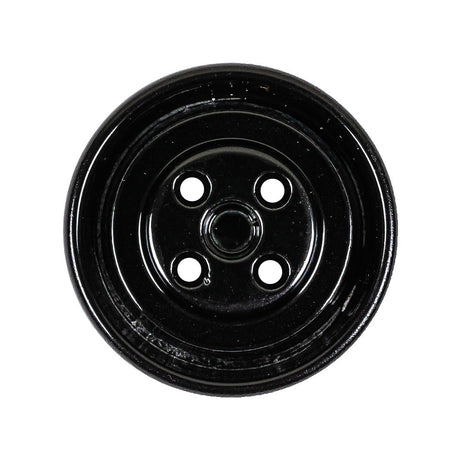 Black Metal 4-Hole Dish Button - 44L/28mm