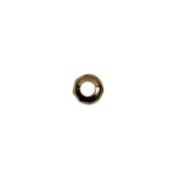 Gold Metal Tassel Stoppers Pair - 0.5" x 0.375"