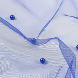 Beaded Tulle - Cobalt - Sylvie Collection