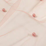 Beaded Tulle - Coral Haze - Sylvie Collection