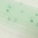 Beaded Tulle - Aqua - Sylvie Collection