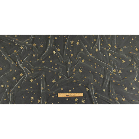 Starry Glitter Tulle - Ivory