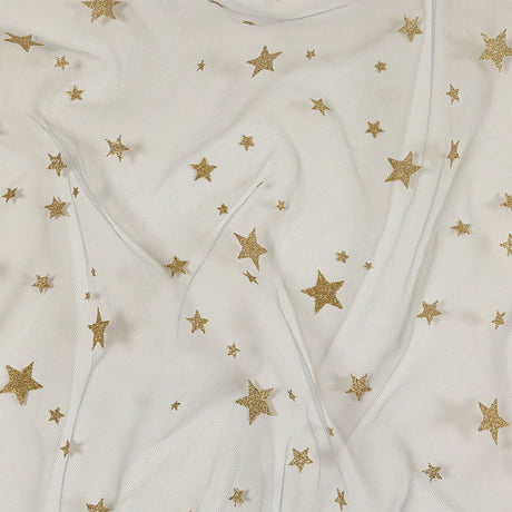 Starry Glitter Tulle - Tradewinds