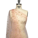 Starry Glitter Tulle - Pale Pink
