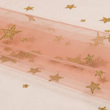 Starry Glitter Tulle - Pale Pink