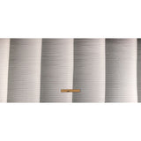 Gray and Pink Ombre Stripes Pleated Tulle