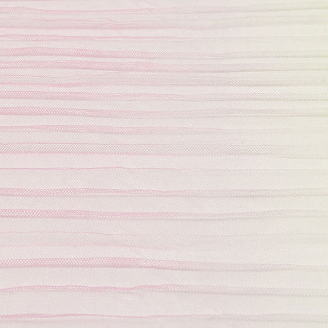 Pastel Rainbow Ombre Stripes Pleated Tulle