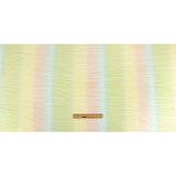 Green, Yellow and Orange Ombre Stripes Pleated Tulle