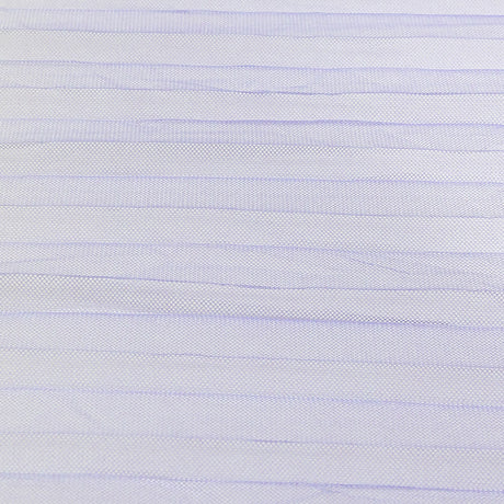 Purple, Pink and Yellow Ombre Stripes Pleated Tulle