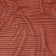 Metallic Stretch Plisse - Tomato and Gold - Natalia Collection