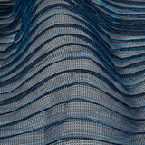 Metallic Stretch Plisse - Cobalt - Natalia Collection
