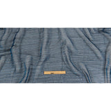 Metallic Stretch Plisse - Cobalt - Natalia Collection