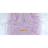 Ombre Stripes Shadow Tulle - Blue and Heliotrope