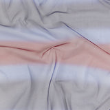 Ombre Stripes Shadow Tulle - Red, Mazarine Blue and Navy