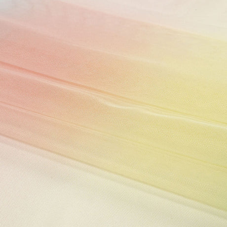 Ombre Stripes Shadow Tulle - Pastel Rainbow