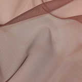 Caramel, Brown and Deep Mahogany Ombre Shadow Stretch Tulle