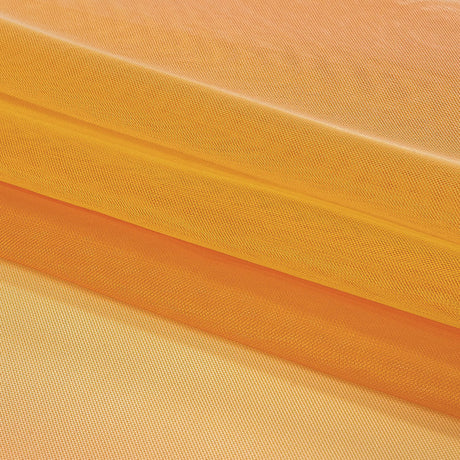 Ombre Stripes Shadow Tulle - Yellow, Orange and White