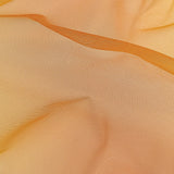 Ombre Stripes Shadow Tulle - Yellow, Orange and White