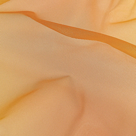Ombre Stripes Shadow Tulle - Yellow, Orange and White