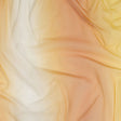 Ombre Stripes Shadow Tulle - Yellow, Orange and White