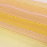 Ombre Stripes Shadow Tulle - Pink and Yellow