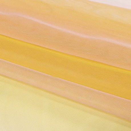 Ombre Stripes Shadow Tulle - Pink and Yellow
