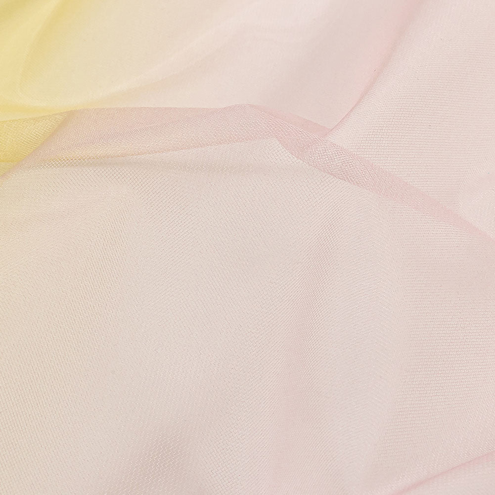 Ombre Stripes Shadow Tulle - Pink and Yellow