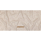 Pink and White Fluttering Flowers Medium Weight Linen Woven