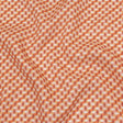 Pink, Creamsicle and Burgundy Diamond Illusion Medium Weight Linen Woven