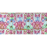 Pink, Blue and Green Watercolor Geometrics Medium Weight Linen Woven