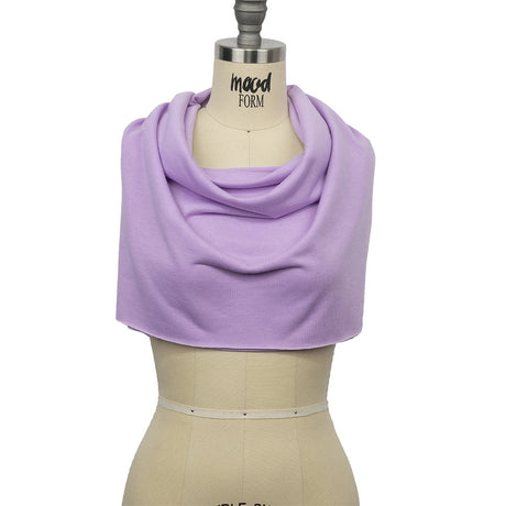 Lavender Recycled Polyester Jersey