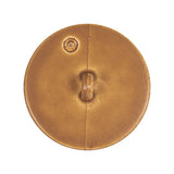 Light Wood Basketweave Shank Back Plastic Button - 44L/28mm