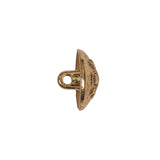 Italian Gold Coat of Arms Crest Metal Button - 24L/15mm