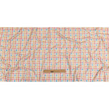 Pastel Yellow, Blue and Pink Little Checks UV Protective Compression Swimwear Tricot with Aloe Vera Microcapsules