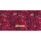 Compression Swimwear Tricot, UV Protective with Aloe Vera Microcapsules - Pink and Purple Tie Dye Leopard - Caye Collection