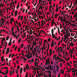 Compression Swimwear Tricot, UV Protective with Aloe Vera Microcapsules - Pink and Purple Tie Dye Leopard - Caye Collection